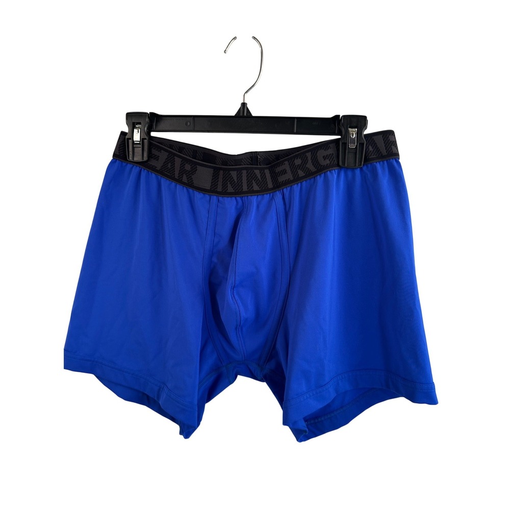 Life by Jockey Boxer Briefs Large Blue Performance Stretch Mens